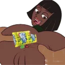 Eating booty like gushers 