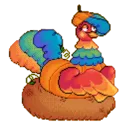 Thanksgiving Poppy 🌈🦃