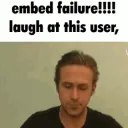 Embed fail