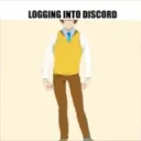 Logging into Discord 