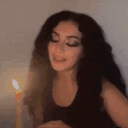 charli blow out candle