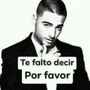 Te faltó el por favor