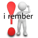 I remember