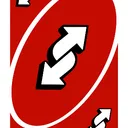 Reverse uno card
