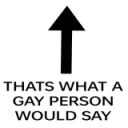 that person is gay
