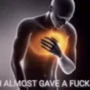 I almost gave a fuck