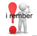 i rember