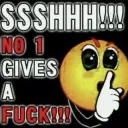 Nobody gives a fuck