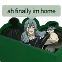 Ah.. I'm finally home.