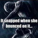 it snapped