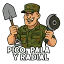 Pico, pala y radial