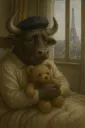 Bull Teddy Bear