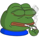 Pepe Smoking