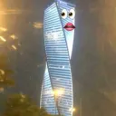 Looking back building