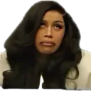 Cardi annoyed