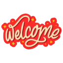 welcome_red_handwriting