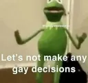Dont be gay