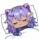 Aikumi sleeping zzz goodnight