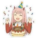 Happy Birthday Zero Two