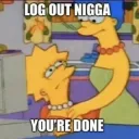 Log out