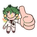 dawnmoth thumbsup crying