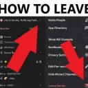 How to Leave