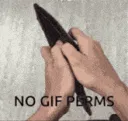 no gif perms