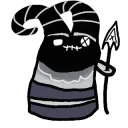 Potalute, but with a spear