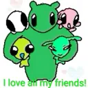 I love all my friends 