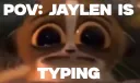 Jaylen is typing