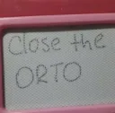 close the orto