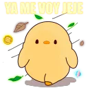 ME VOY JEJE