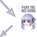  Pass the sex down