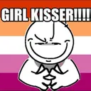 Girl kisser