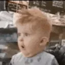Surprised kid