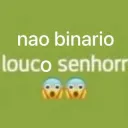 não binário loucorrr