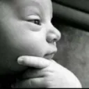 Thinking baby