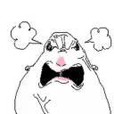 angry hamster
