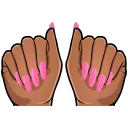 Pink Nails