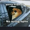 No autographs