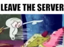 leave the server