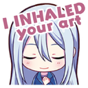 Kanade inhaled your art