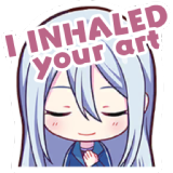 Kanade inhaled your art