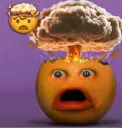 Shocked orange