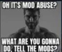 Mod abuse