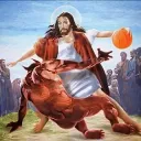 Jesus w/ The Devil /AU9Zg9YYCN