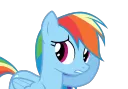 Rainbow Dash Concerned