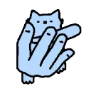 nub cat hand