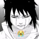 Sasuke crying