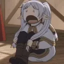 Frieren cry